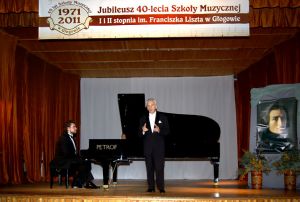 Oleksandr Poliykov and Juliusz Adamowski.  Photo by Barbara and Jerzy Popiel.